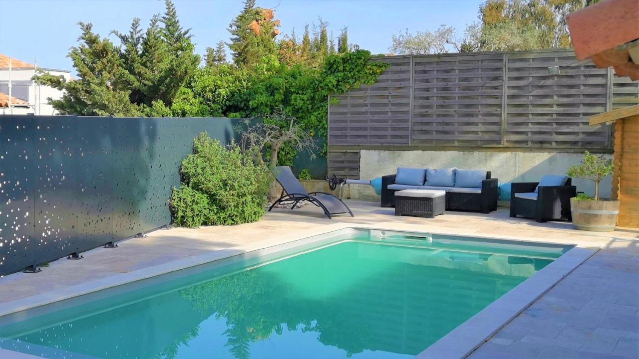 Gite Villa Montagnac  Exteriör bild